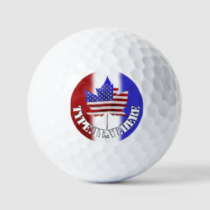 Canada / USA Golf Balls Perssonalized Golf Gifts