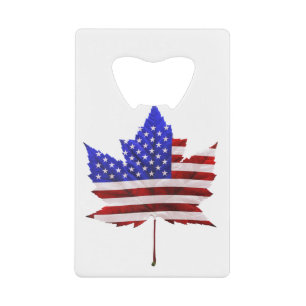 Canada USA Souvenir Bottle Opener - Personalised