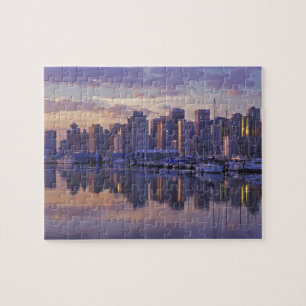Canada, Vancouver, British Columbia. Vancouver Jigsaw Puzzle