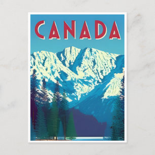 Canada Vintage Travel lighthouse retro alberta Postcard
