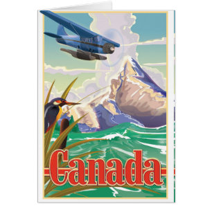 Canada Vintage Travel poster
