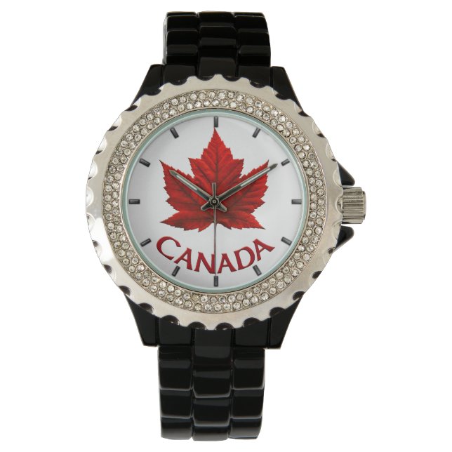 Canada Watch Canada Souvenir Wrist Watches Gifts (Front)