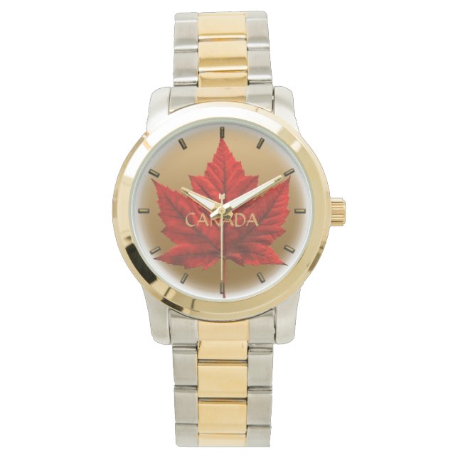 Canada Watch Canada Souvenir Wrist Watches Gifts (Front)