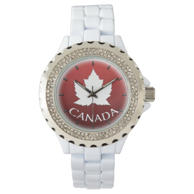 Canada Watch Cool Canada Souvenir Wrist Watch (Front)