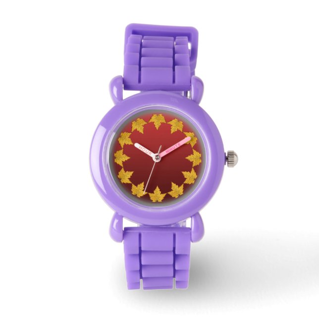 Canada Watch Cool Canada Souvenir Wrist Watch (Front)