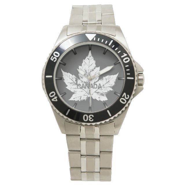 Canada Watch Cool Canada Souvenir Wrist Watch (Front)