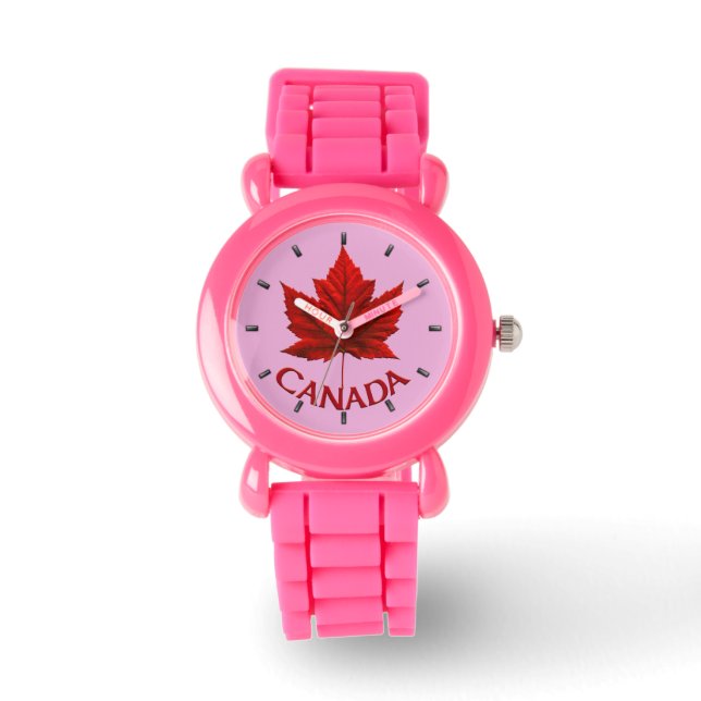 Canada Watch Cool Canada Souvenir Wrist Watch (Front)