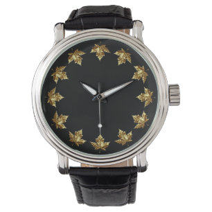 Canada Watch Gold Canada Souvenir Wrist Watch