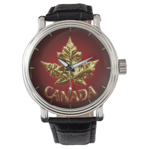 Canada Watch Gold Canada Souvenir Wrist Watches