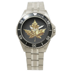 Canada Watch Gold Canada Souvenir Wrist Watches