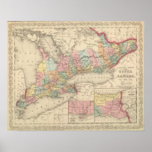 Canada West Upper Poster