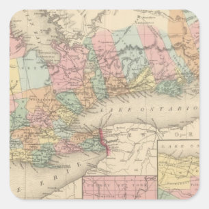 Canada West Upper Square Sticker