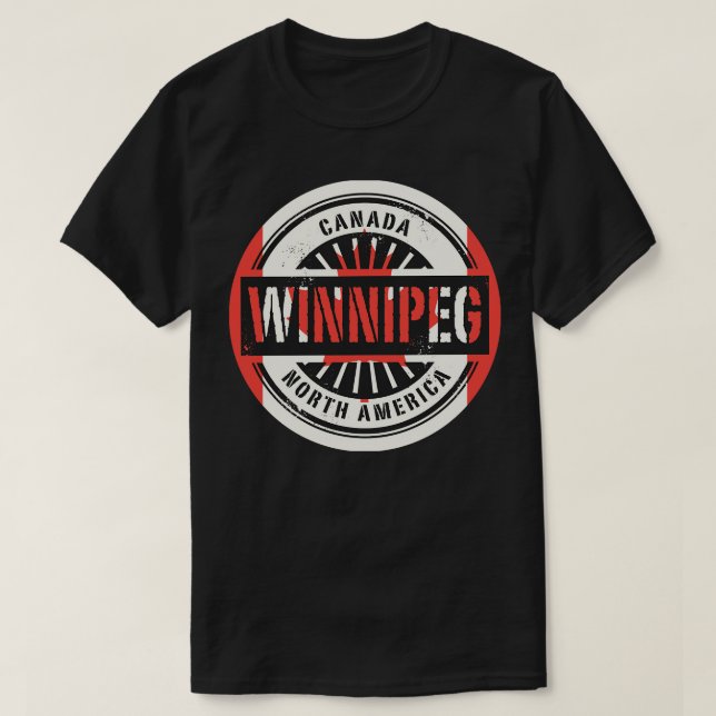 Canada Winnipeg T-Shirt (Design Front)