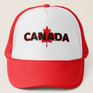 Canada with Leaf Trucker Hat