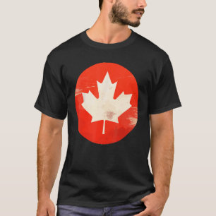 Canada Women Men Vintage Flag T-Shirt