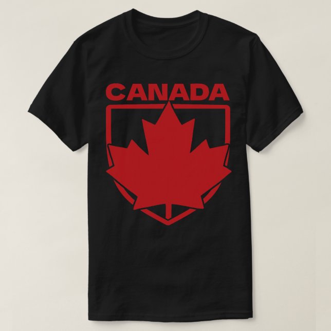 Canada World Cup Soccer T-Shirt (Design Front)