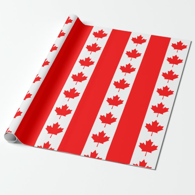 CANADA WRAPPING PAPER (Unrolled)
