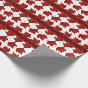 Canada Wrapping Paper Canada Flag Souvenir Paper