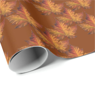 Canada Wrapping Paper Canada Maple Leaf Paper