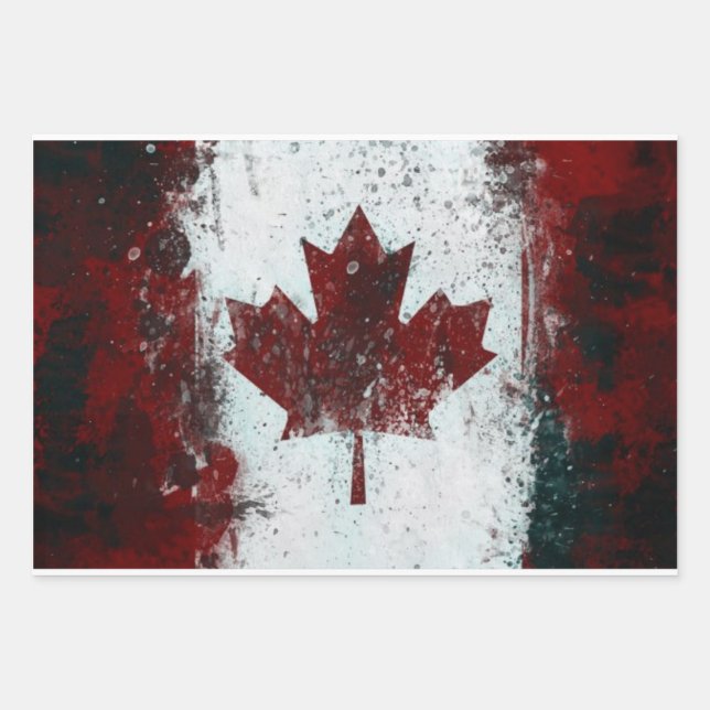 Canada Wrapping Paper Sheet (Front 3)