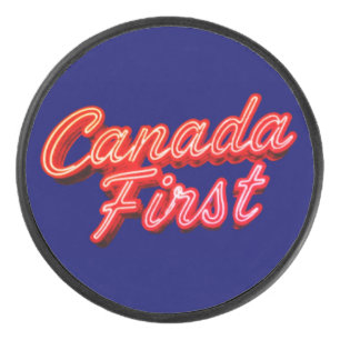 CANADAFIRST  HOCKEY PUCK