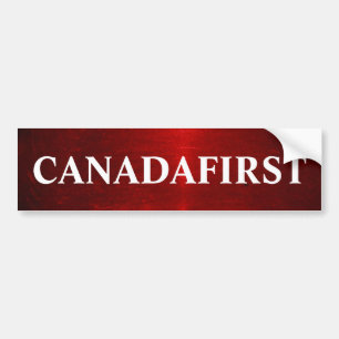 CANADAFIRST Life Bold Bumper Sticker