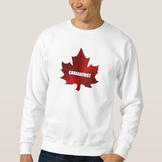 CANADAFIRST MAPLE LEAF SWEATSHIRT (Front)