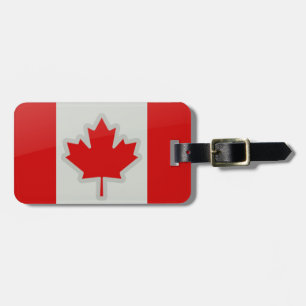 Canadain Flag - luggage tag
