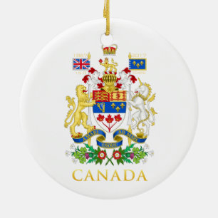 Canada's 150th Birthday Celebration Commemorative Ceramic Tree Decoration