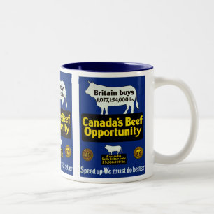 Canada's Beef Opportunity Two-Tone Coffee Mug