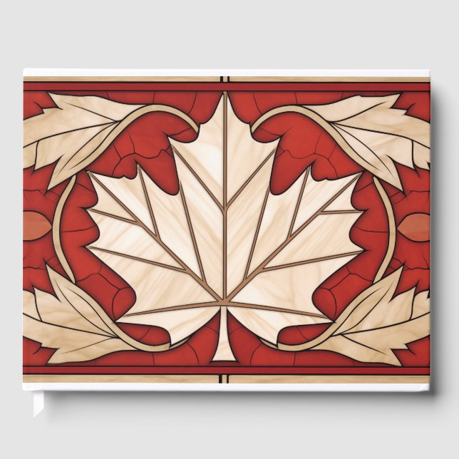 Canada's Maple Leaf Guest Book (Front)