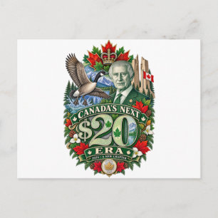 Canada's Next $20 Era New Canadian Chapter Maple L Postcard