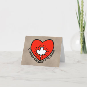 Canadian all occasion Canada Lover happy Canada Card