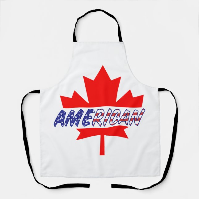 Canadian American Pride Apron (Front)
