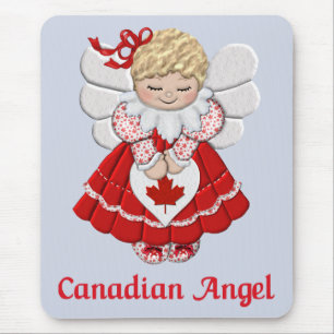 Canadian Angel Mouse Mat