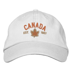 Canadian Anniversary Embroidery Canada Embroidered Hat