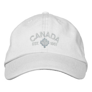 Canadian Anniversary Embroidery Canada Embroidered Hat