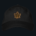 Canadian Anniversary Embroidery Canada Embroidered Hat<br><div class="desc">An all Canadian stylish classic iconic maple leaf custom embroidery design gift for all festive occasions and friendly gatherings. A great embroidered gift to wear or to share. A design statement that is sure to make an impression on formal and on casual occasions. Or perhaps a last minute gift for...</div>