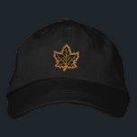Canadian Anniversary Embroidery Canada Embroidered Hat<br><div class="desc">An all Canadian stylish classic iconic maple leaf custom embroidery design gift for all festive occasions and friendly gatherings. A great embroidered gift to wear or to share. A design statement that is sure to make an impression on formal and on casual occasions. Or perhaps a last minute gift for...</div>