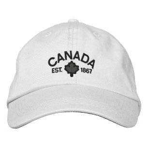 Canadian Anniversary Embroidery Canada Embroidered Hat