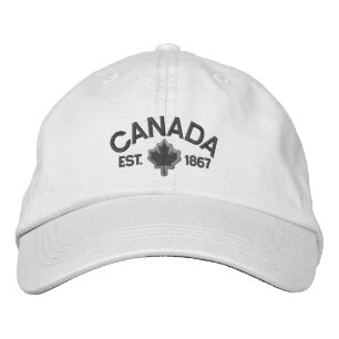 Canadian Anniversary Embroidery Canada Embroidered Hat