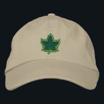 Canadian Anniversary Embroidery Canada Embroidered Hat<br><div class="desc">An all Canadian stylish classic iconic maple leaf custom embroidery design gift for all festive occasions and friendly gatherings. A great embroidered gift to wear or to share. A design statement that is sure to make an impression on formal and on casual occasions. Or perhaps a last minute gift for...</div>