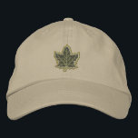 Canadian Anniversary Embroidery Canada Embroidered Hat<br><div class="desc">An all Canadian stylish classic iconic maple leaf custom embroidery design gift for all festive occasions and friendly gatherings. A great embroidered gift to wear or to share. A design statement that is sure to make an impression on formal and on casual occasions. Or perhaps a last minute gift for...</div>