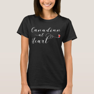 Canadian At Heart Tee Shirt, Canada