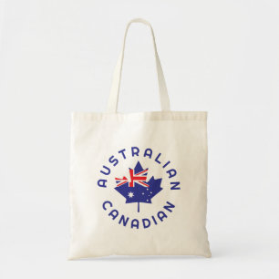 Canadian Australian   Roots  Tote Bag