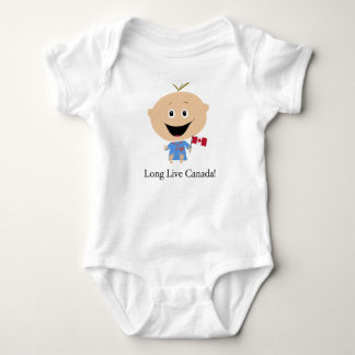 Canadian baby boy - baby bodysuit