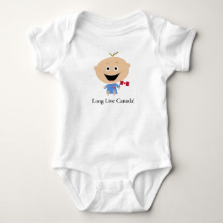 Canadian baby boy - bodysuit