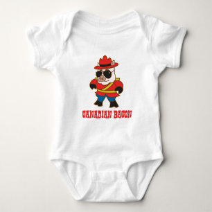 Canadian Bacon Baby Bodysuit