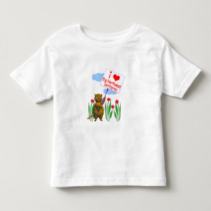 Canadian Beaver Loves the Northwest Territories Toddler T-Shirt