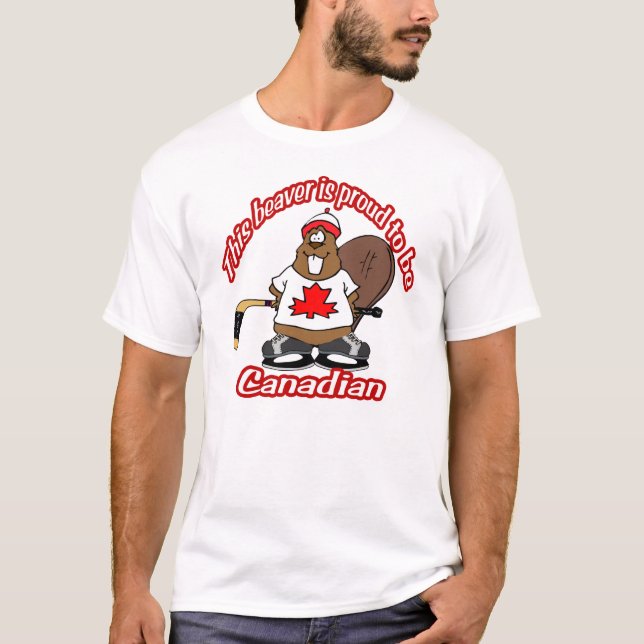 Canadian Beaver T-Shirt (Front)